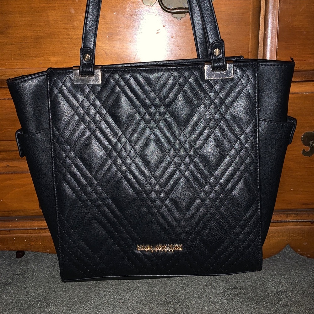 Black Leather Handbag
